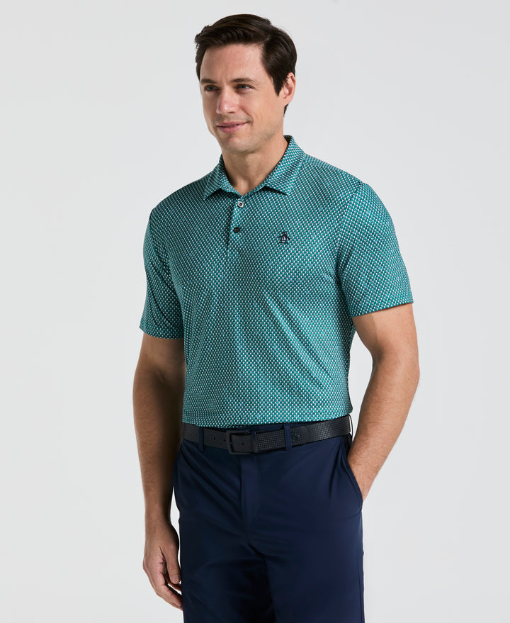 Men's All Over Micro Bucket Hat Novelty (Galapagos Green) 