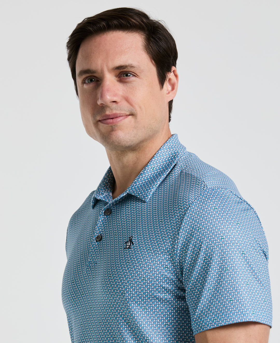 Men's All Over Micro Bucket Hat Novelty (Aquarius) 