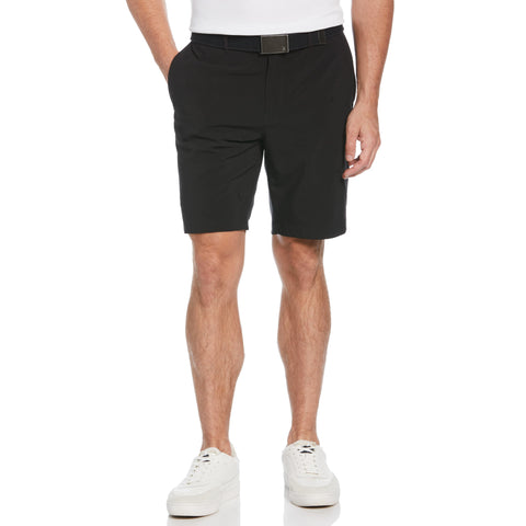 Allover Pete Embroidered Golf Short-Golf Shorts-Caviar-32-Original Penguin