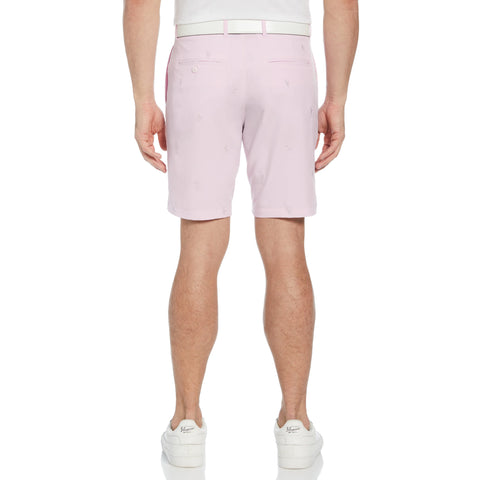 Allover Embroidered Pete 9" Golf Short (Piroutte) 