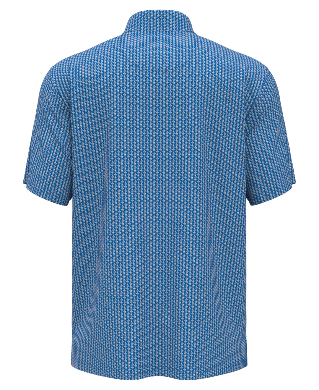 Allover Pete Print Short Sleeve Golf Polo Shirt (Cloisonne) 