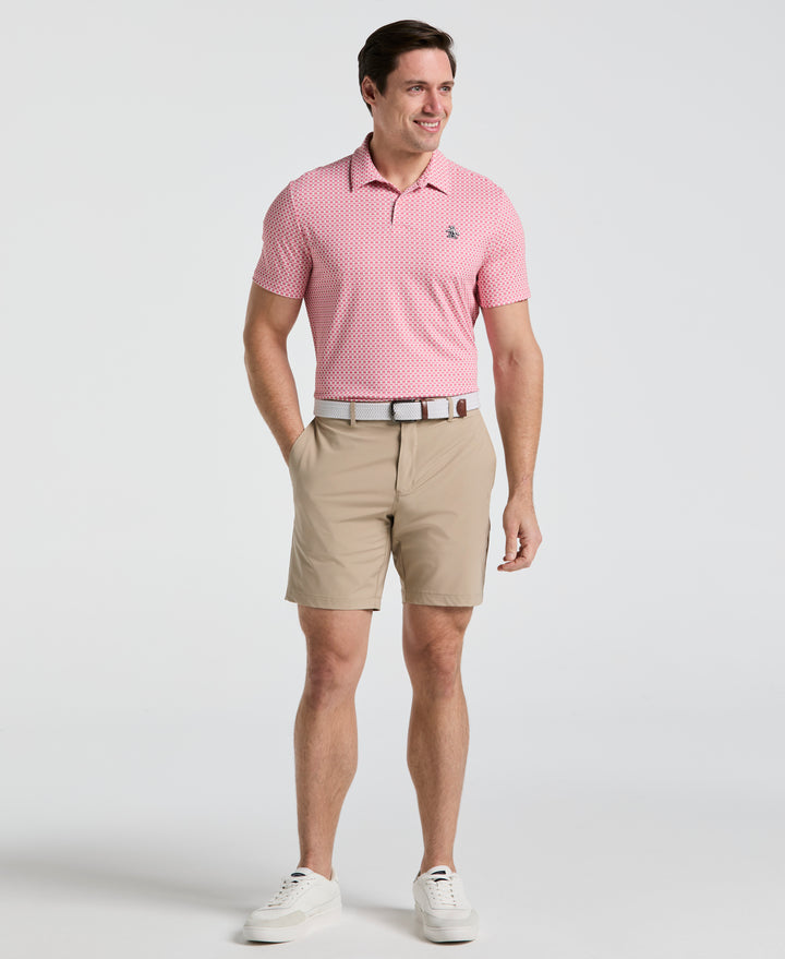 Pete's Bowtie Print Golf Polo (Murex Shell) 