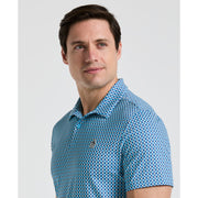 All-Over Pete's Micro Bowtie Print Golf Polo-Golf Polos-Original Penguin