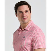 All-Over Pete's Micro Bowtie Print Golf Polo-Golf Polos-Original Penguin