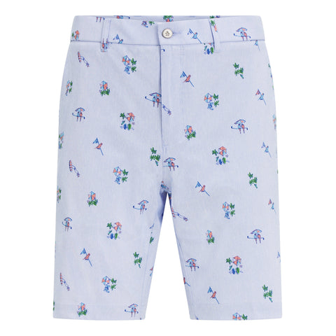 All Over Tropical Print Golf Short-Golf Shorts-Original Penguin