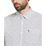 All Over Tumble Pete Print Button Down (Dark Blue) 