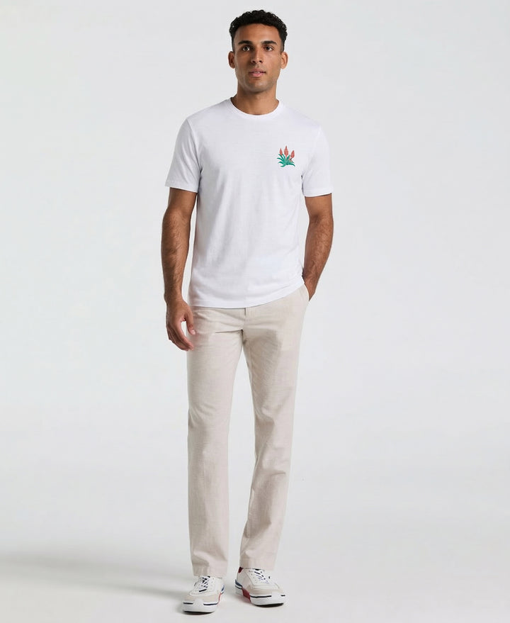 Aloe Bloom Graphic Tee-Tees-Original Penguin