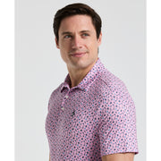 Augusta Menu Print Golf Polo (Lilac Sachet) 