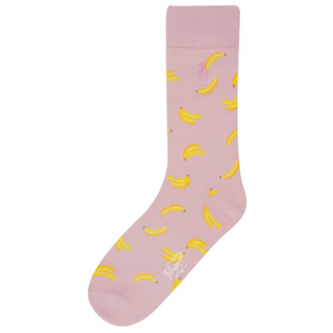 Bananas Sock (Pink) 