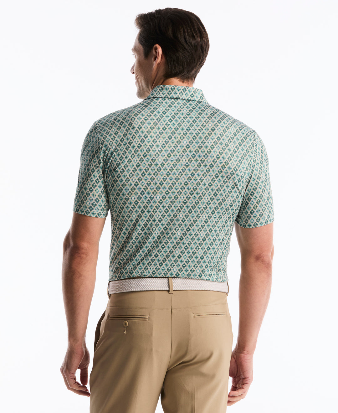 Pete's Batik Cocktail Golf Polo (Jasper) 