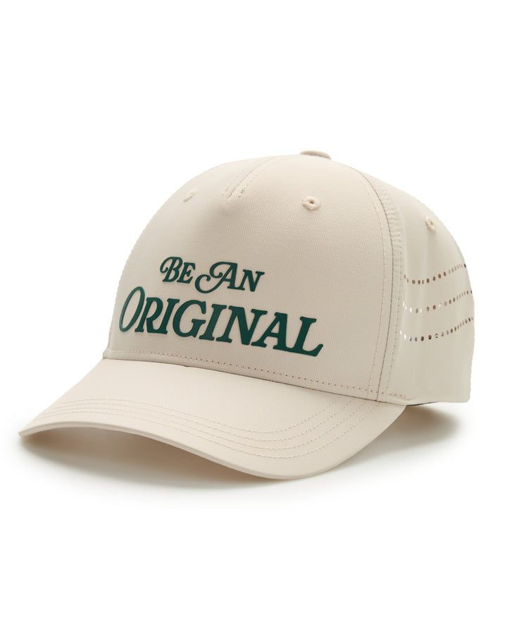 Be An Original Perforation Golf Cap (Silver Birch) 