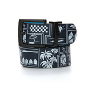 Beach Club Reversible Belt  (Aquarius) 
