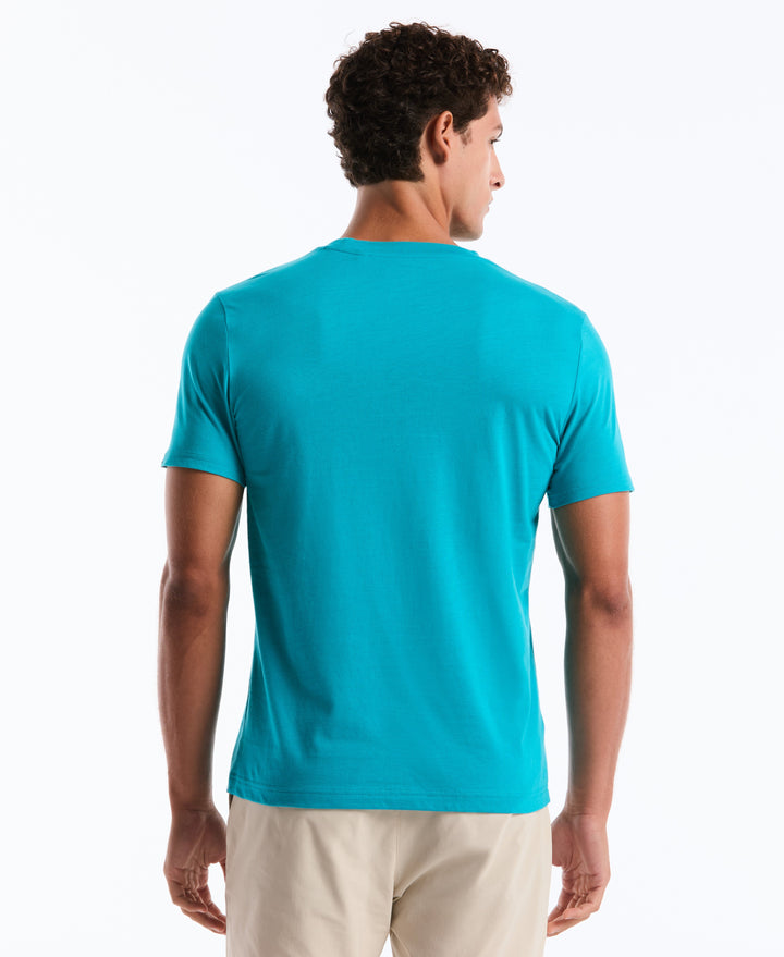 Cotton Big Cocktail Pete Graphic Tee (Lake Blue) 
