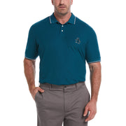 Big and Tall Puzzle Pete Tee (Blue Coral) 