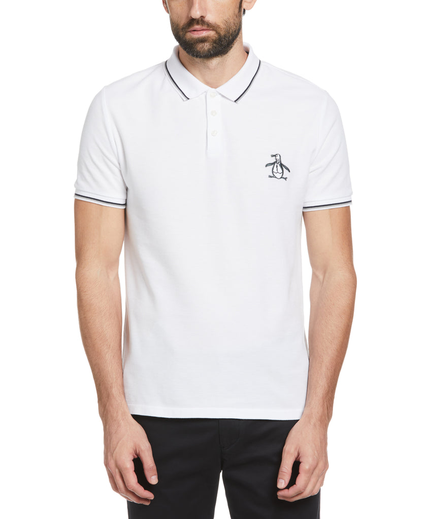 Big & Tall Mega Pete Pique Polo – Original Penguin US