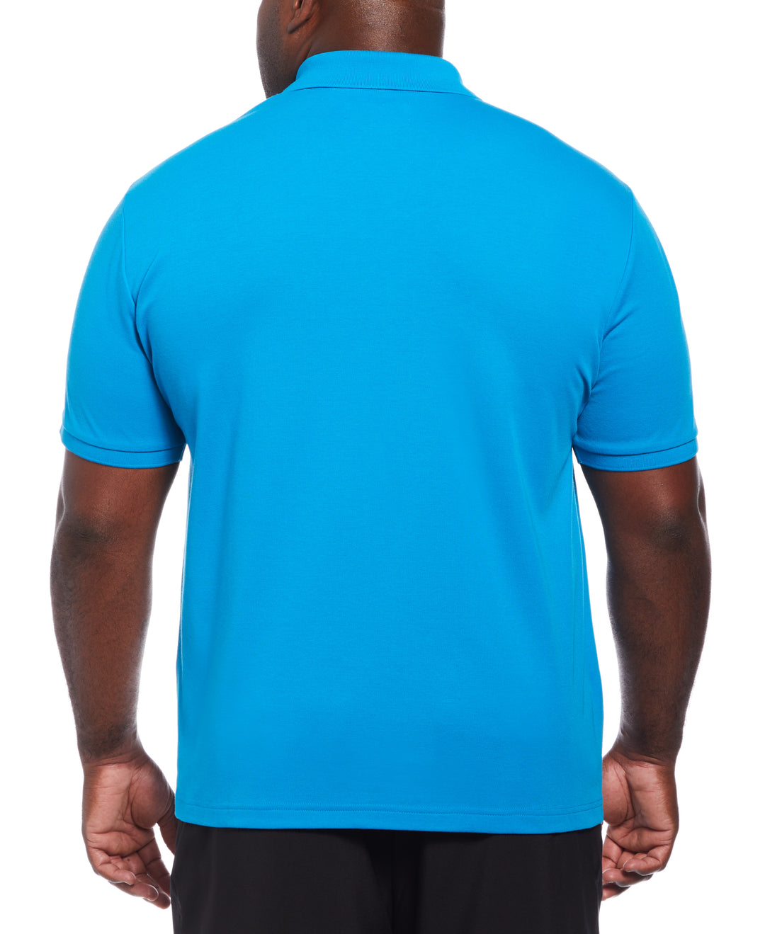 Plaid Front Polo (Blue Jewel) 