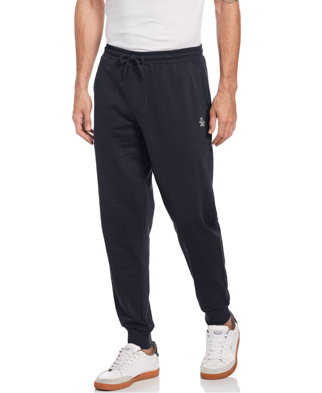 Big & Tall Sticker Pete Fleece Jogger-Sweatpants-Dark Sapphire-XL-Original Penguin