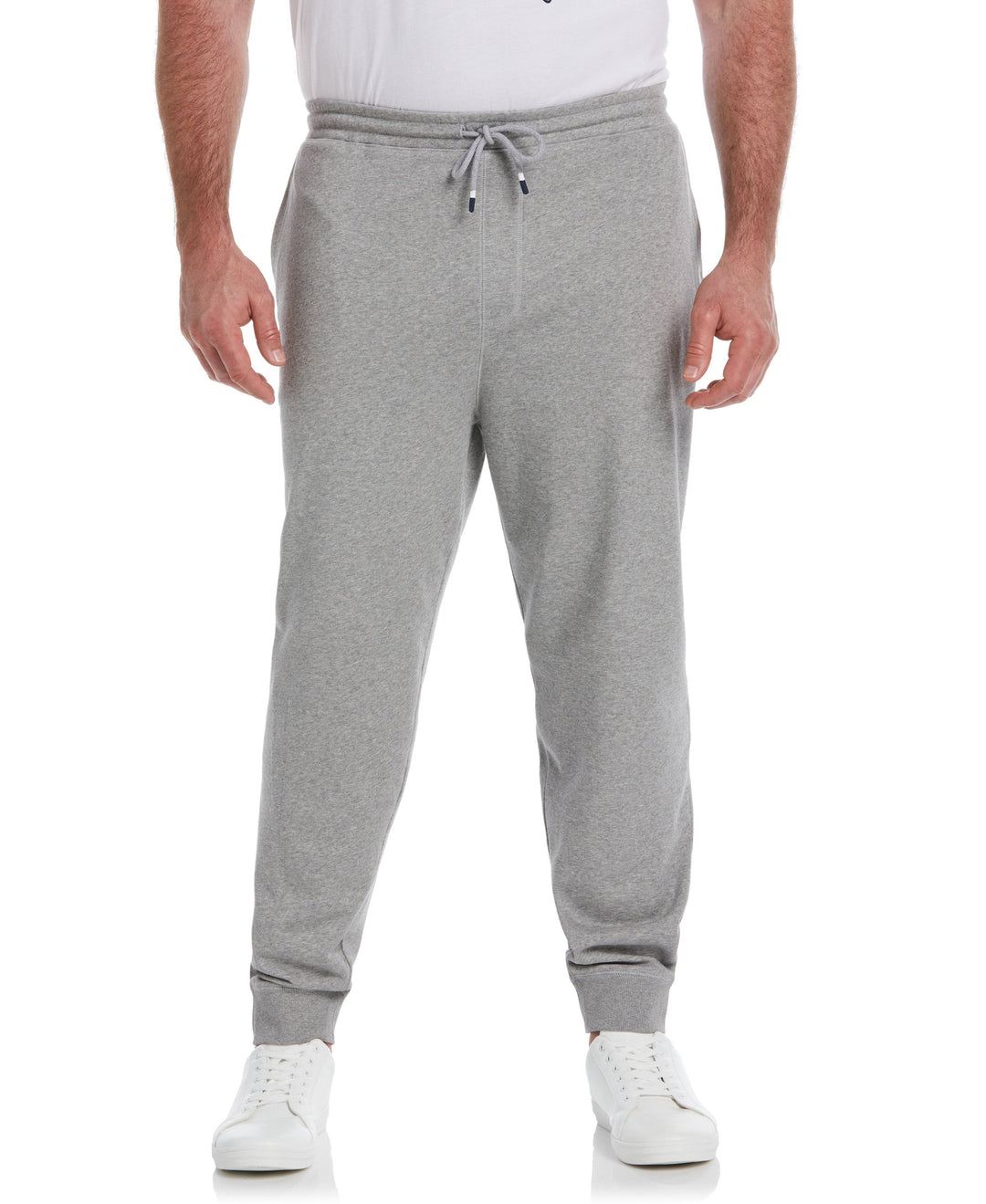 Big & Tall Sticker Pete Fleece Jogger-Sweatpants-Rain Heather-XL-Original Penguin
