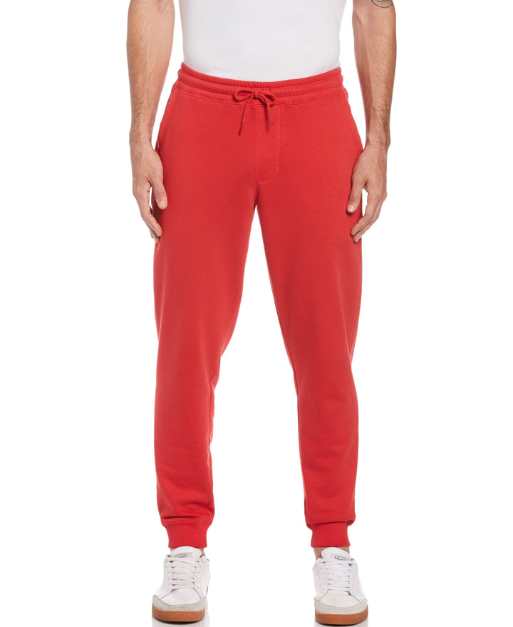 Big & Tall Sticker Pete Fleece Jogger-Sweatpants-Rococco Red-XL-Original Penguin