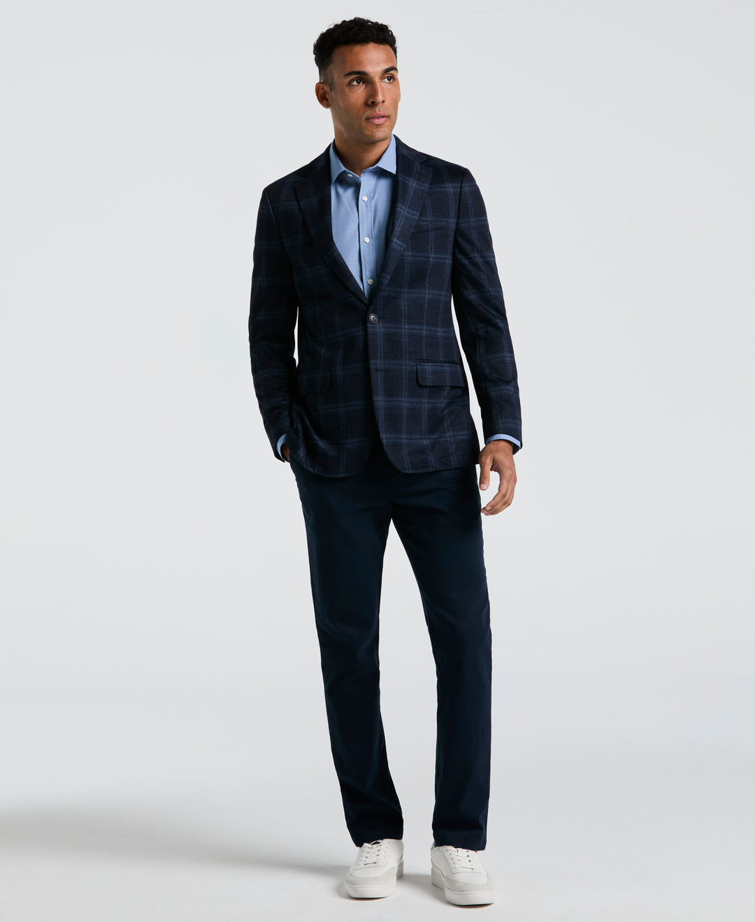 Blue Port Suit Jacket  (Blue) 