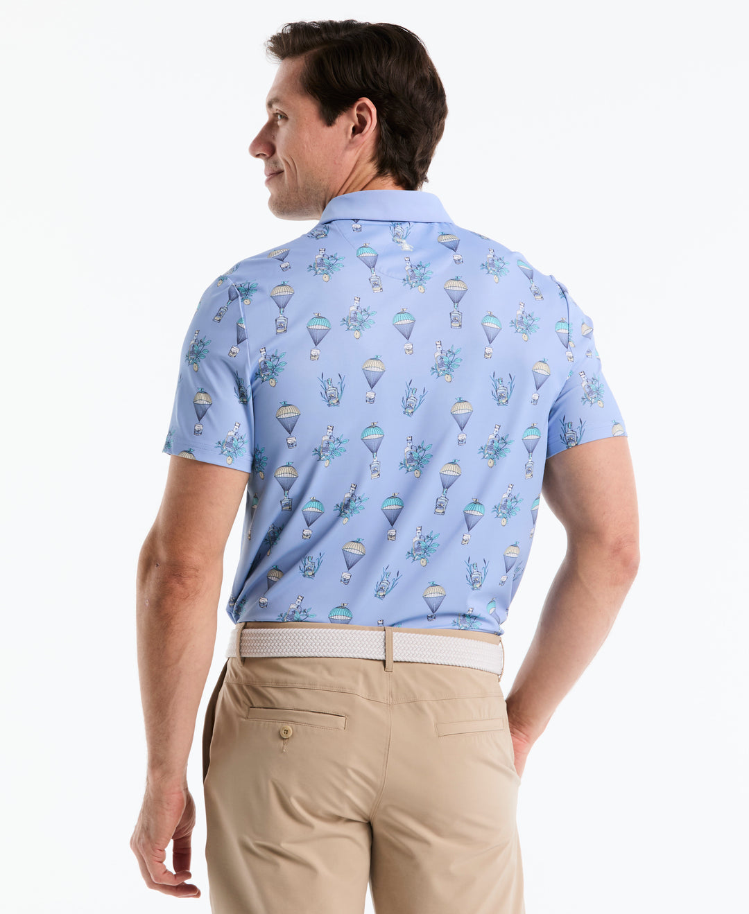 Botanical Drink Polo-Golf Polos-Original Penguin