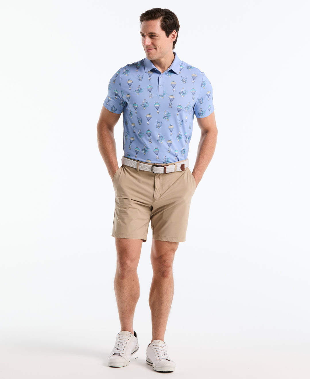 Botanical Drink Polo-Golf Polos-Original Penguin