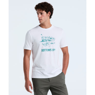 Graphic Bottoms Up Jersey Tee (Bright White) 