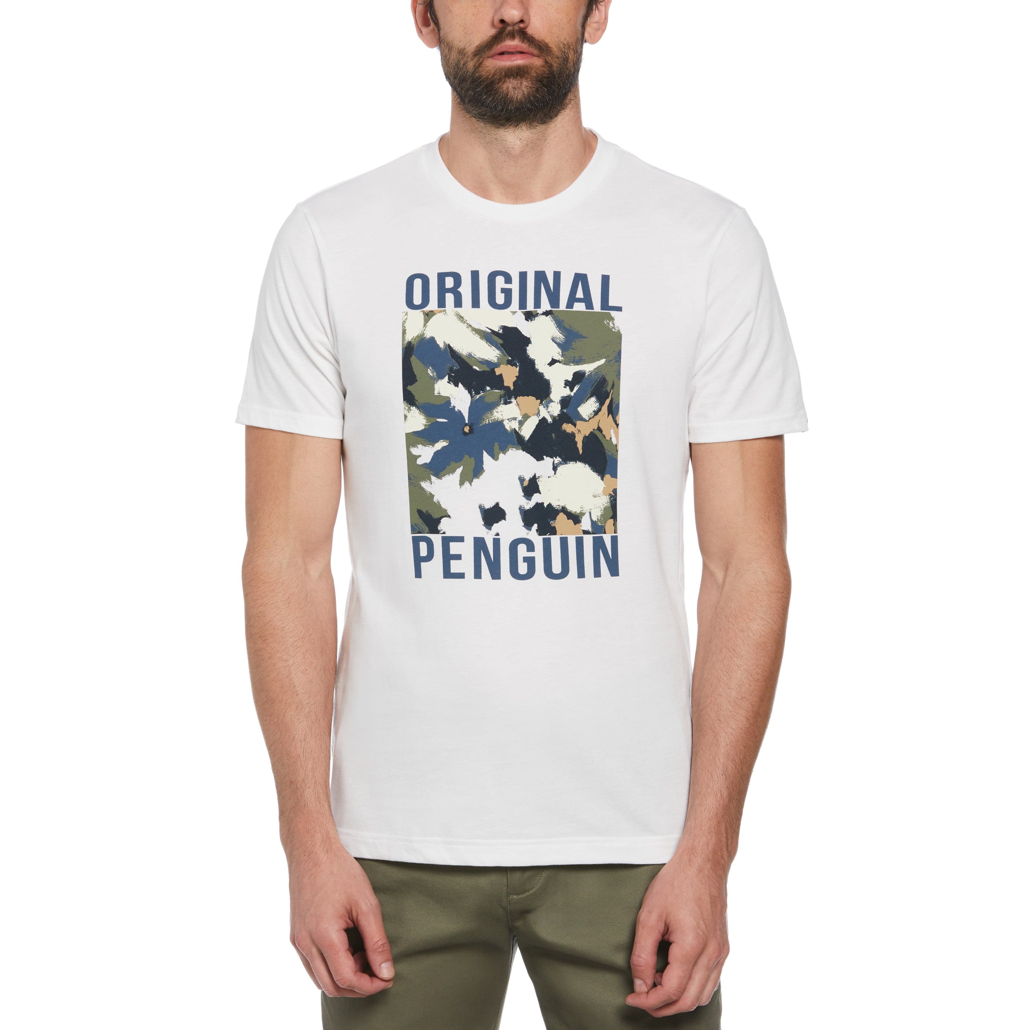 Boxed Floral Tee | Original Penguin US