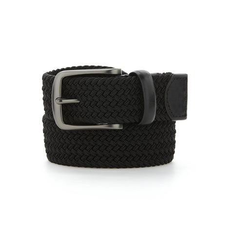 Braided Stretch Belt (Blk) 