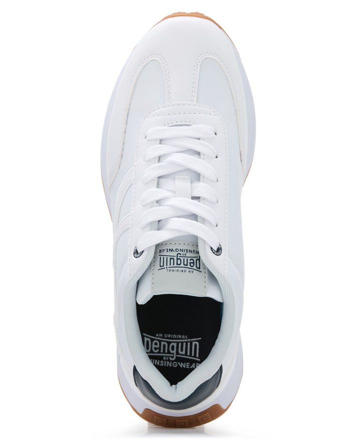Breck Sneaker (White Navy) 