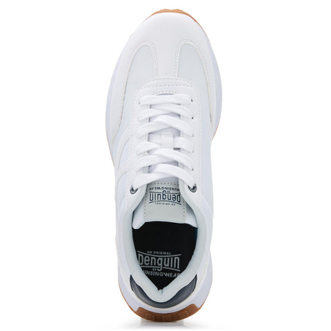 Breck Sneaker (White Navy) 