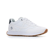 Breck Sneaker (White Navy) 