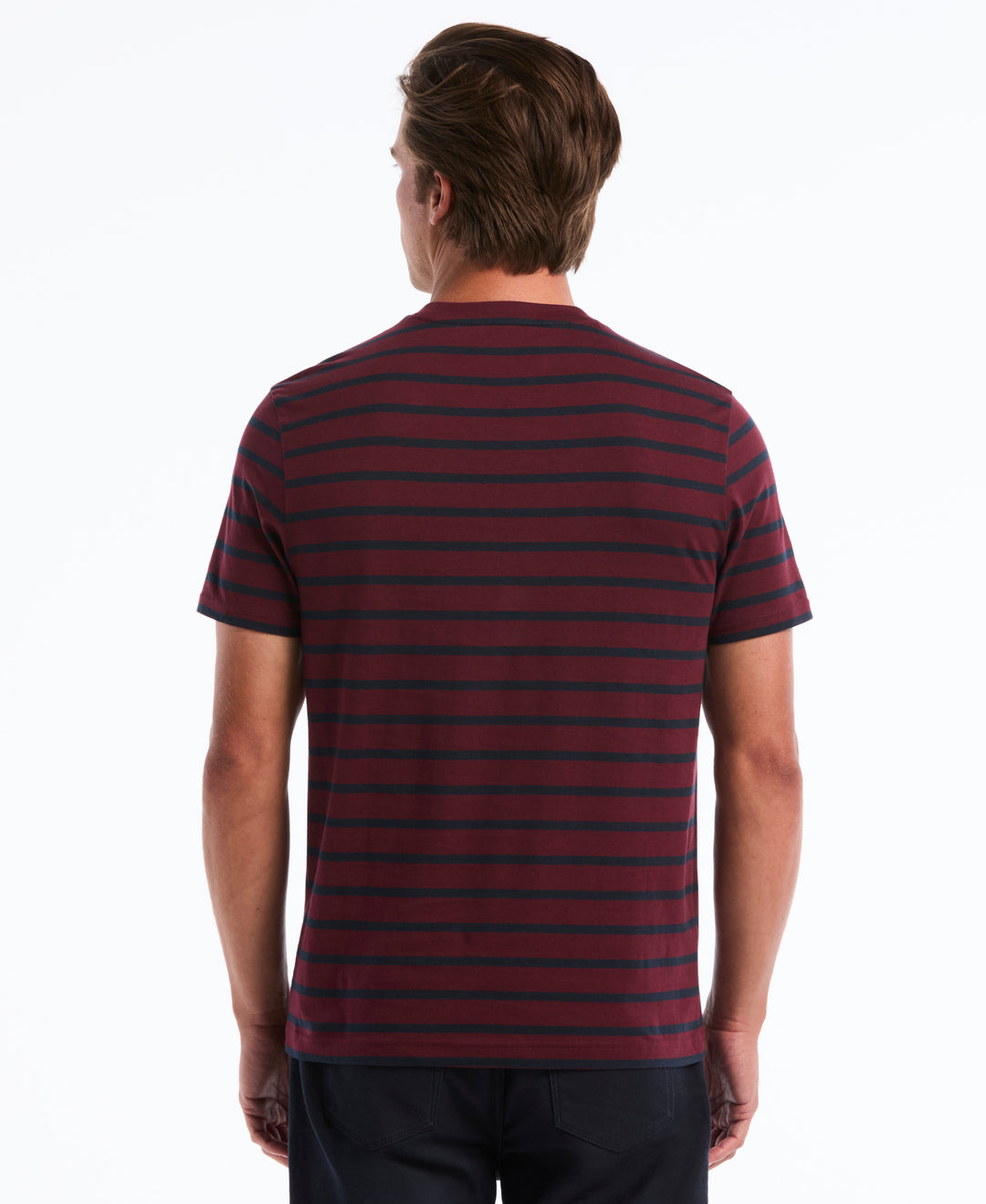 Breton Stripe Cotton Tee-Tees-Original Penguin