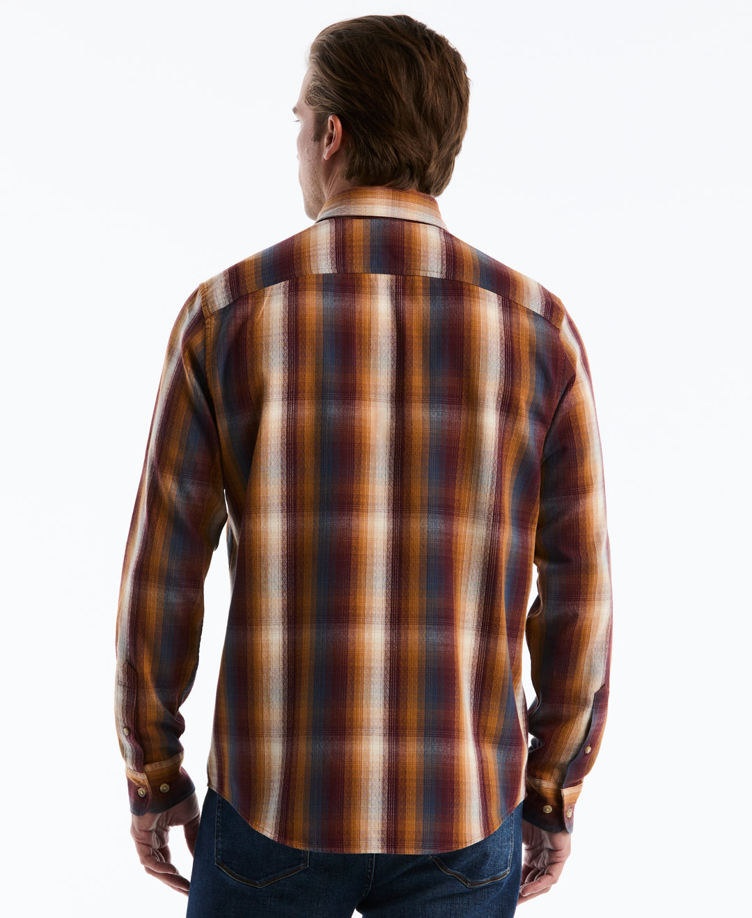 Brushed Dobby Twill Shirt (Brown Sugar) 