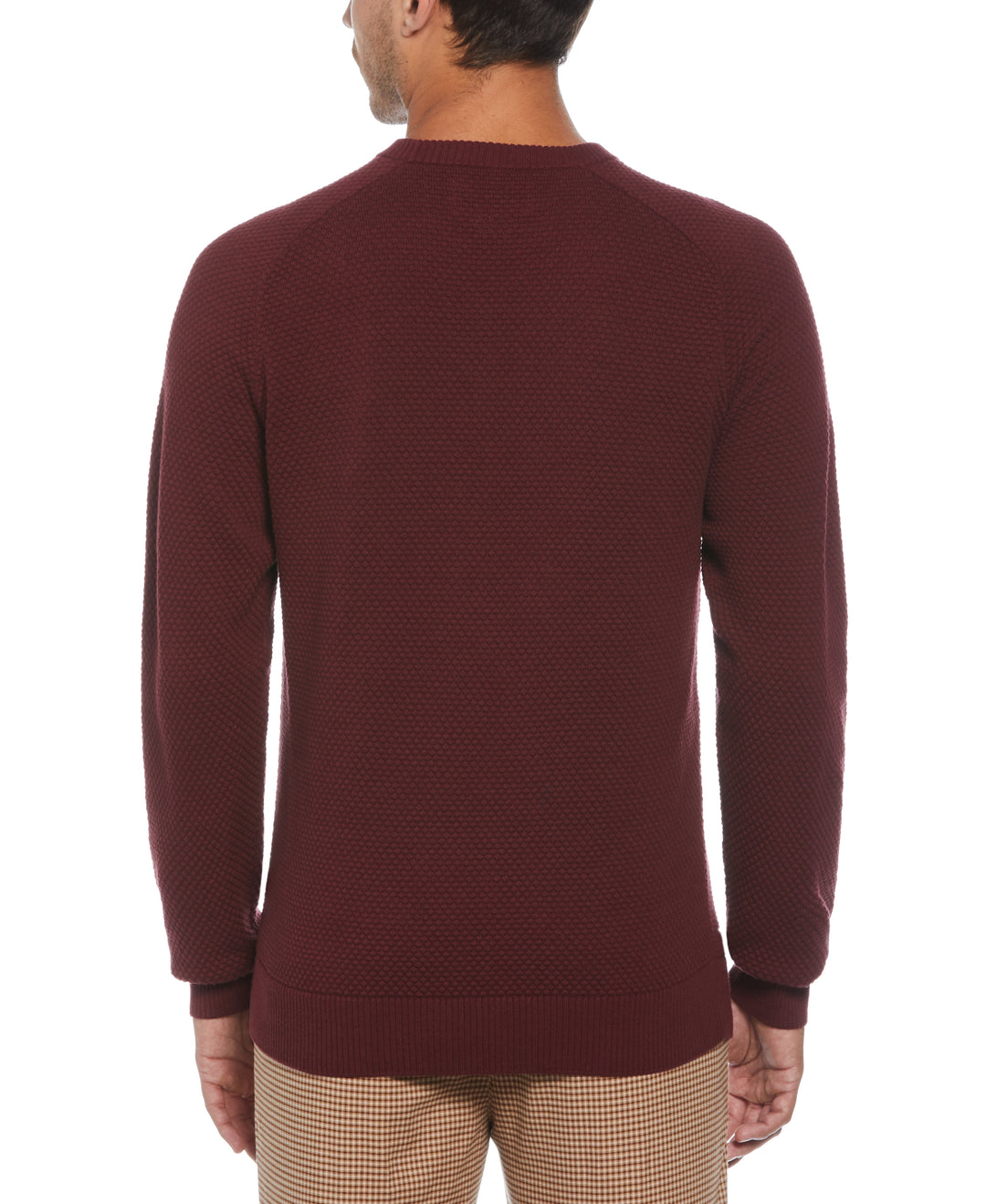 Bubble Stitch Sweater (Tawny Port) 