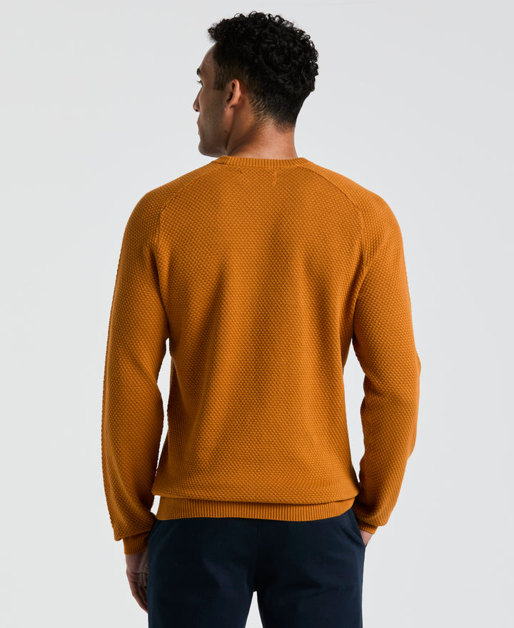 Bubble Stitch Sweater (Sudan Brown) 