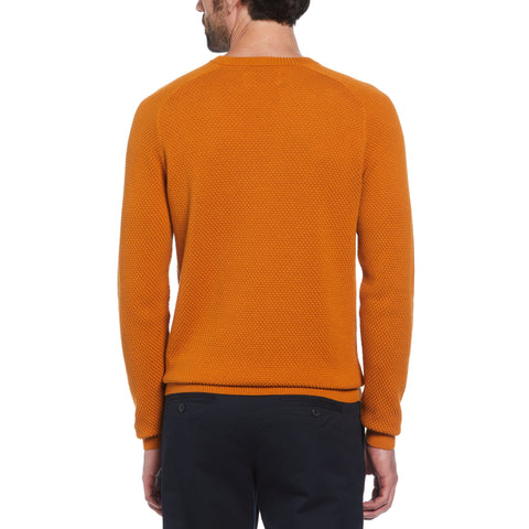 Bubble Stitch Sweater (Sudan Brown) 