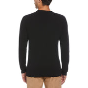 Bubble Stitch Sweater (True Black) 