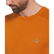 Bubble Stitch Sweater (Sudan Brown) 