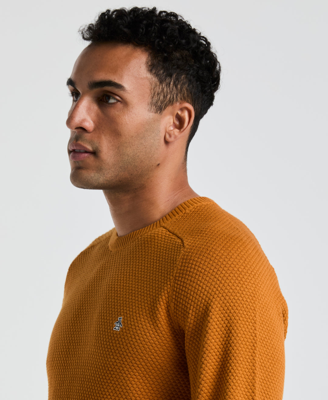 Bubble Stitch Sweater (Sudan Brown) 