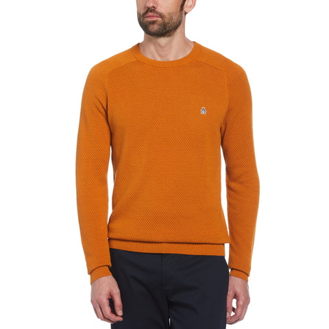 Bubble Stitch Sweater (Sudan Brown) 