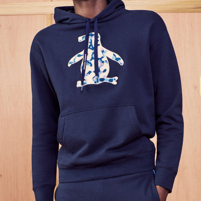 Camo Pete Print Hoodie-Hoodies-Original Penguin