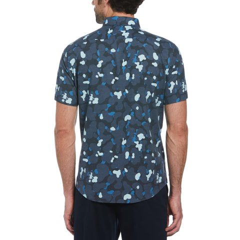 Camo Print Shirt (Sargasso Sea) 