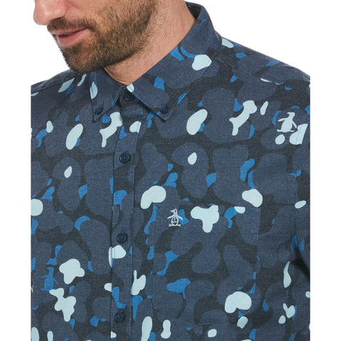 Camo Print Shirt (Sargasso Sea) 