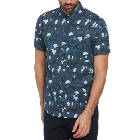 Camo Print Shirt (Sargasso Sea) 