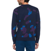 Camo Print Sweater (Dress Blues) 