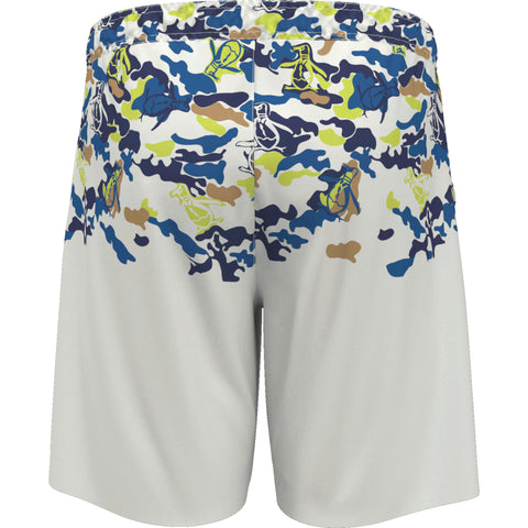 Camo Print Performance Short (Bright White) 