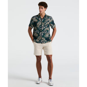 Camp All-Over Palm Leaf Shirt (June Bug) 