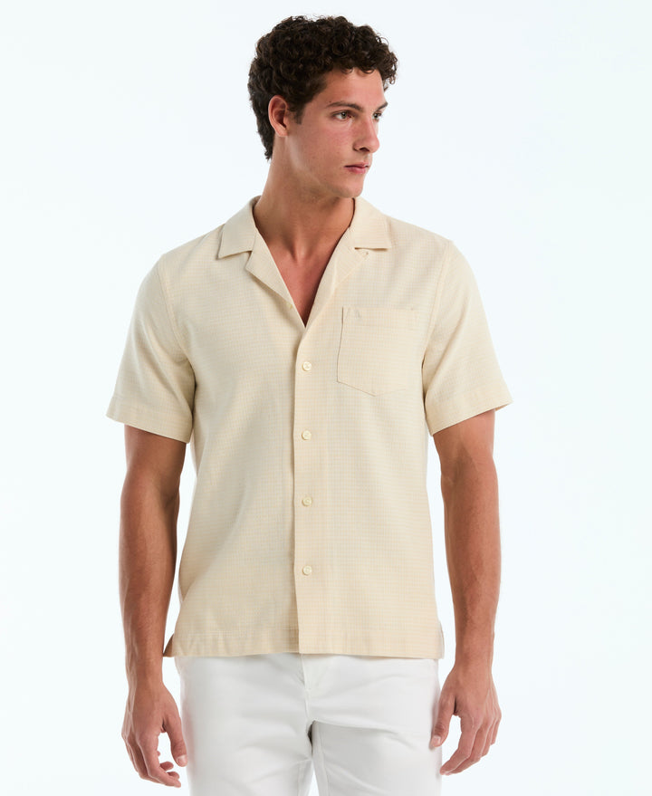 Camp Dobby Grid Shirt (Birch) 