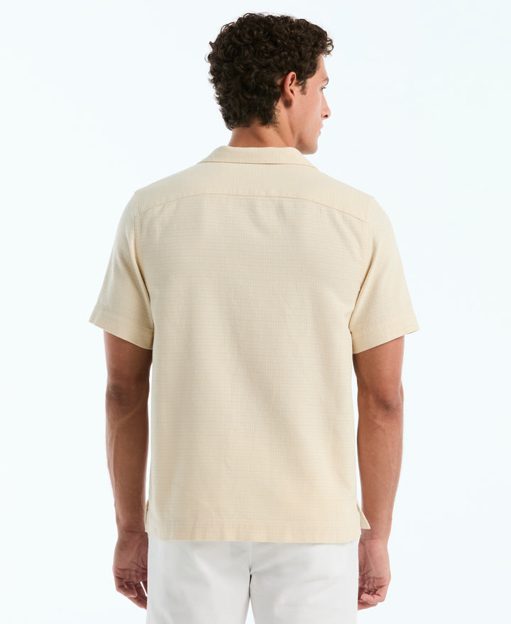 Camp Dobby Grid Shirt (Birch) 